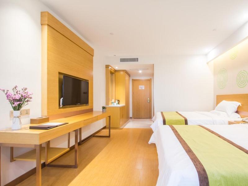 Greentree Inn Wuxi Huishan District Yangshan Town Jiayang Life Plaza Business Hotel Jiaxing Exterior foto