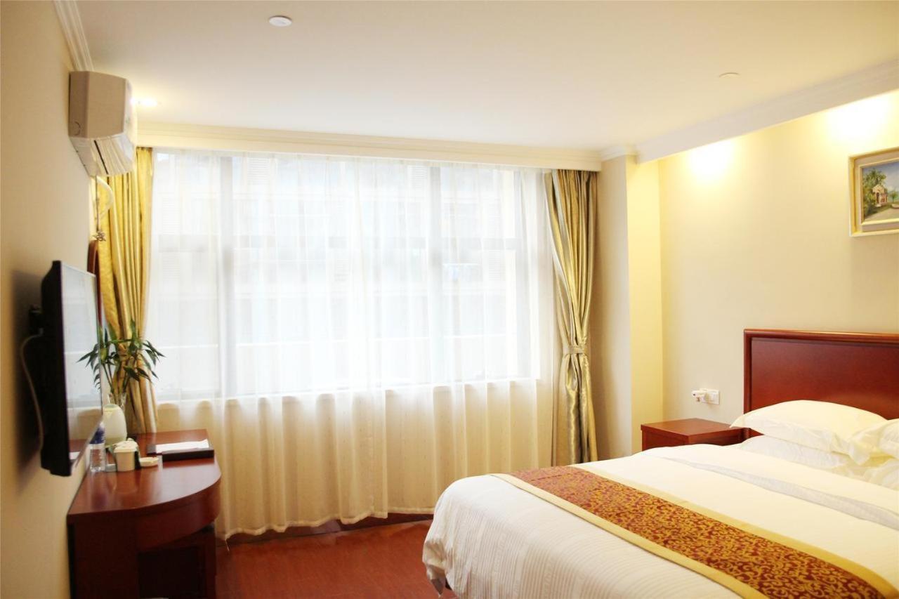 Greentree Inn Wuxi Huishan District Yangshan Town Jiayang Life Plaza Business Hotel Jiaxing Exterior foto